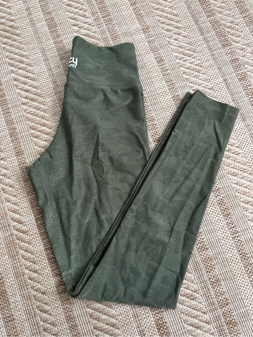 Booty by Brabants Olive Camo Seamless Leggings